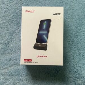 iWALK LinkPod 4 Portable Docking Battery - White